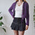 Vintage Purple Cardigan S