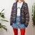 Retro cardigan L