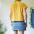 Polka dot blouse S