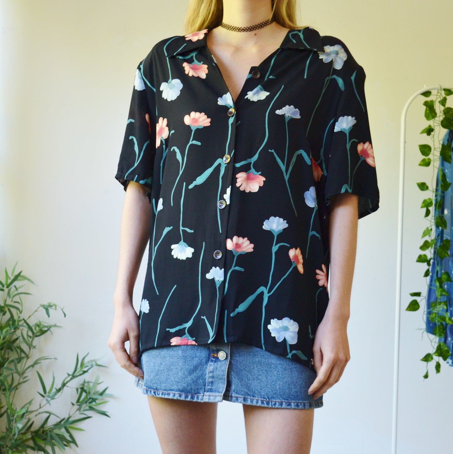 Floral blouse