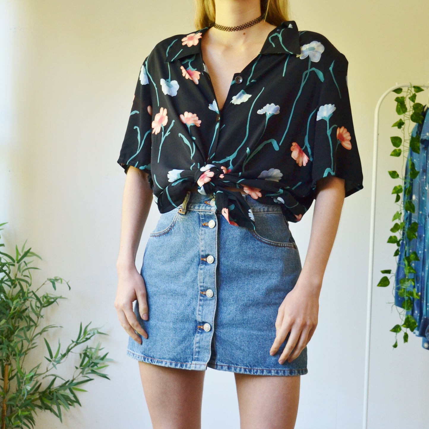 Floral blouse