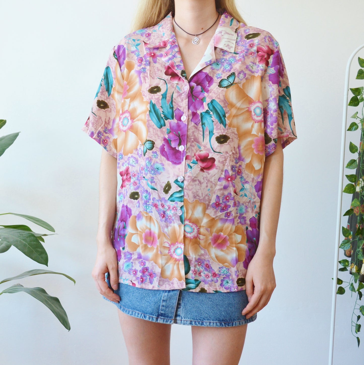 Butterfly shirt L