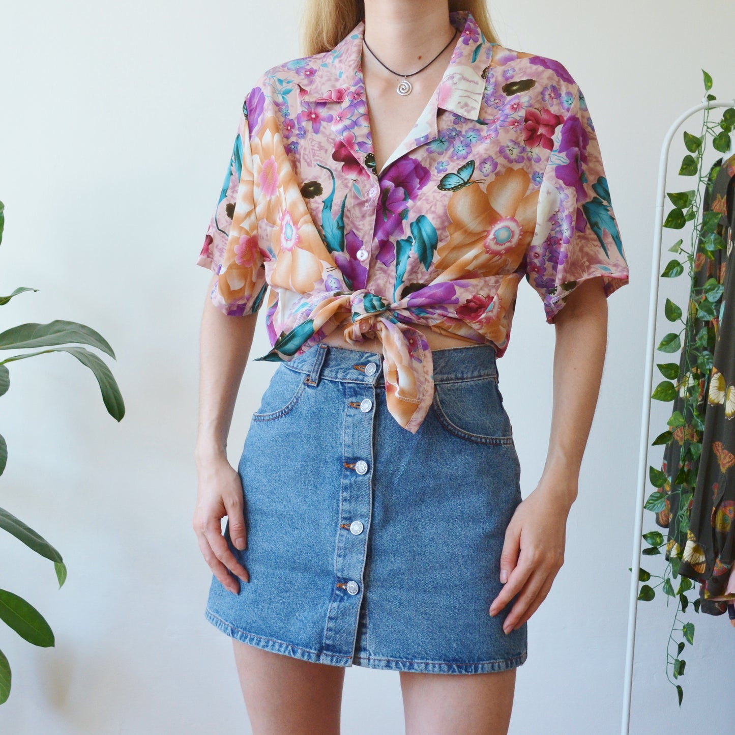 Butterfly shirt L