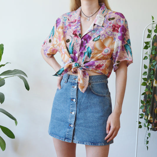 Butterfly shirt L