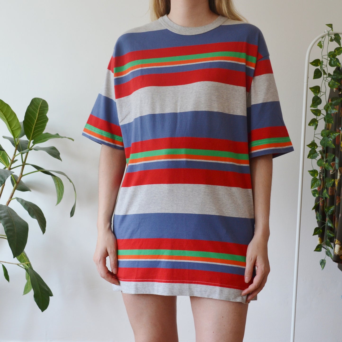 Vintage Stripe T Shirt L