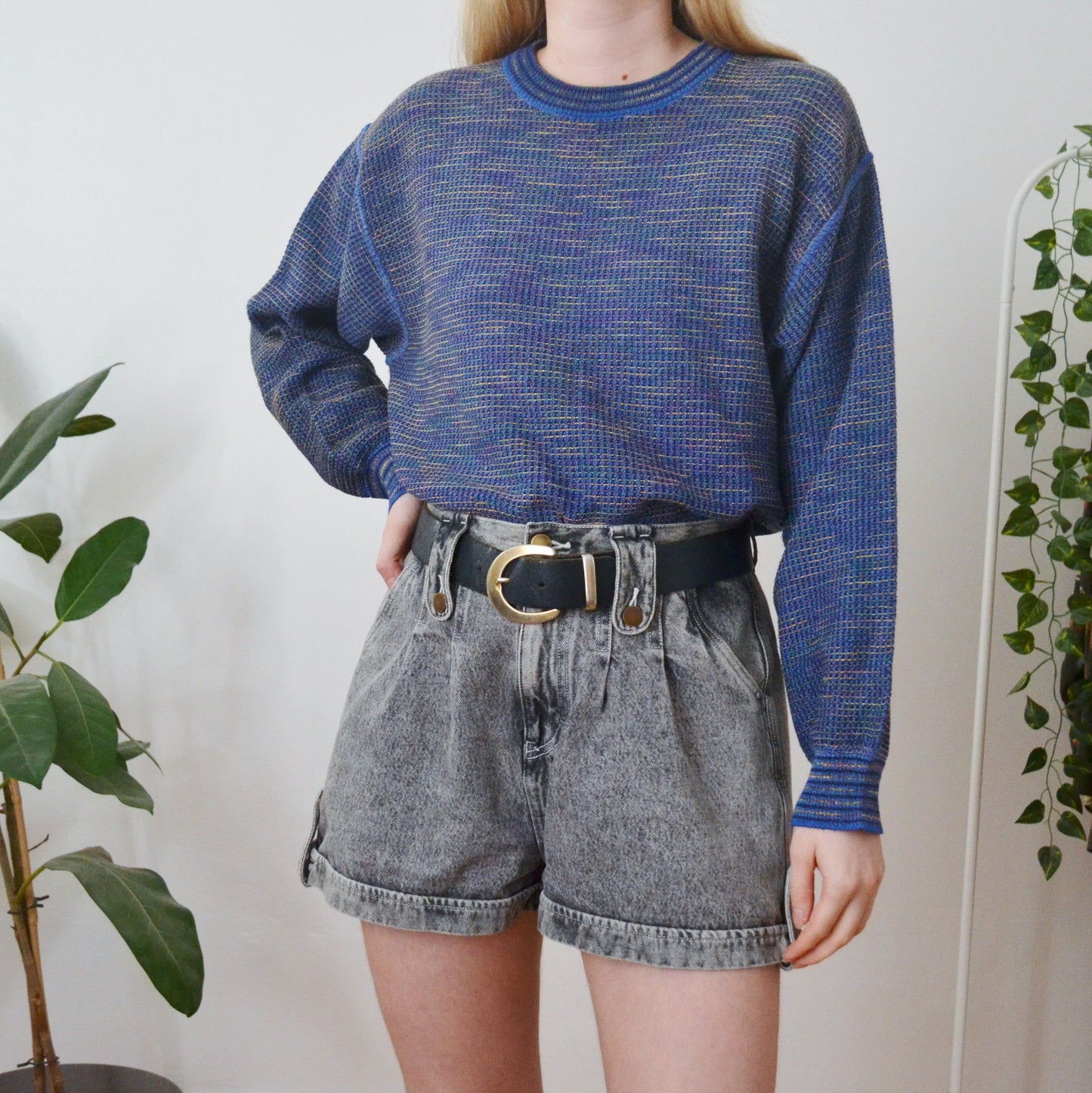 Vintage Blue Jumper L