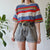 Vintage Stripe T Shirt L