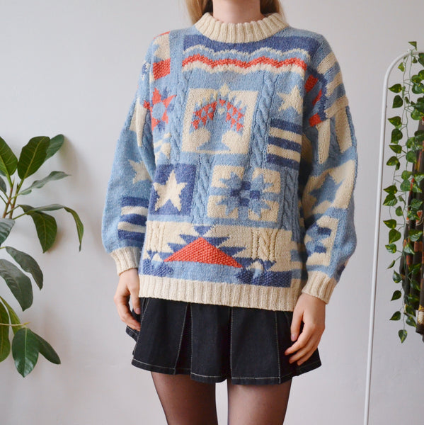Vintage Cosy Jumper L