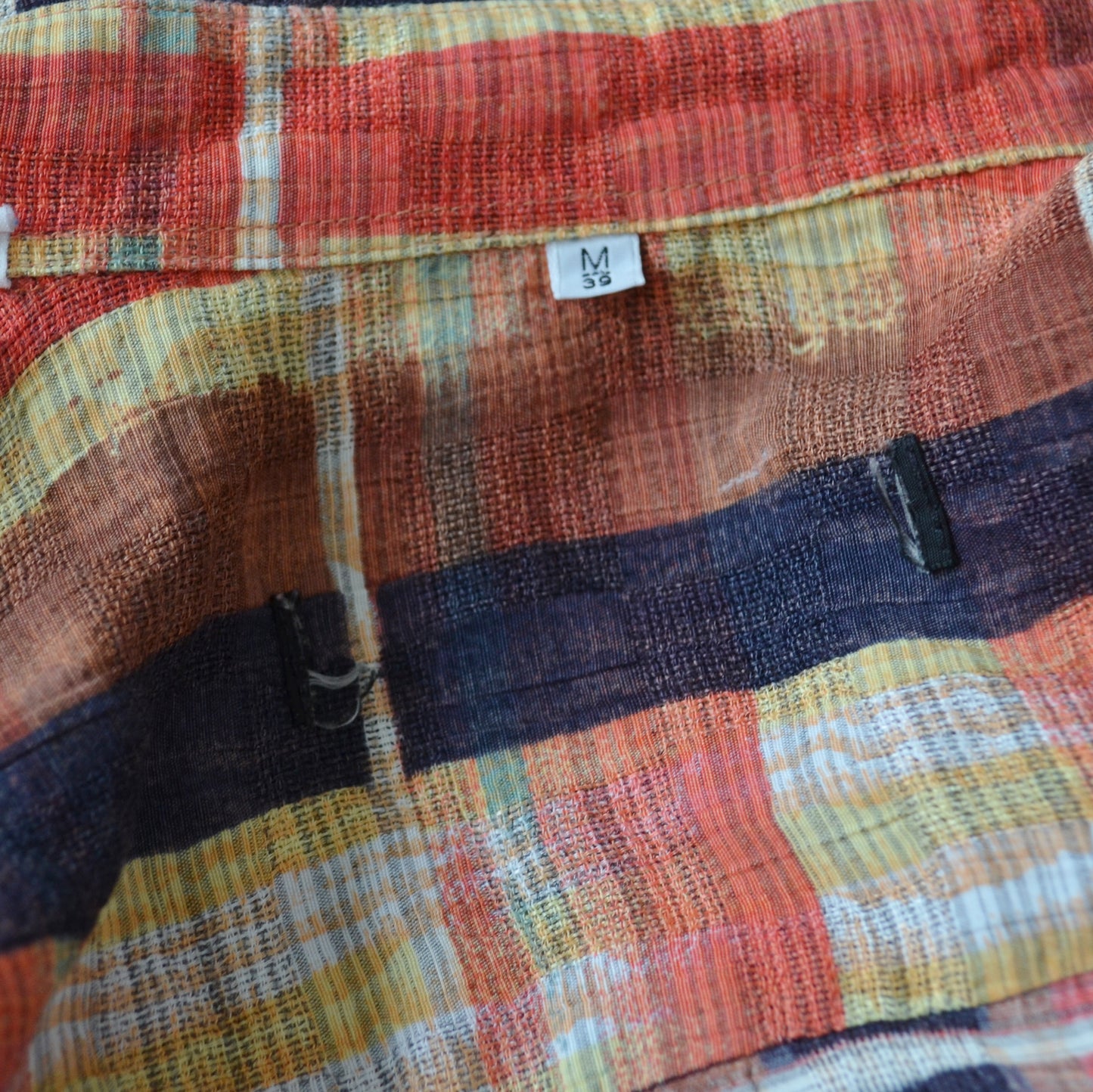 Plaid shirt M