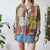Retro blouse L