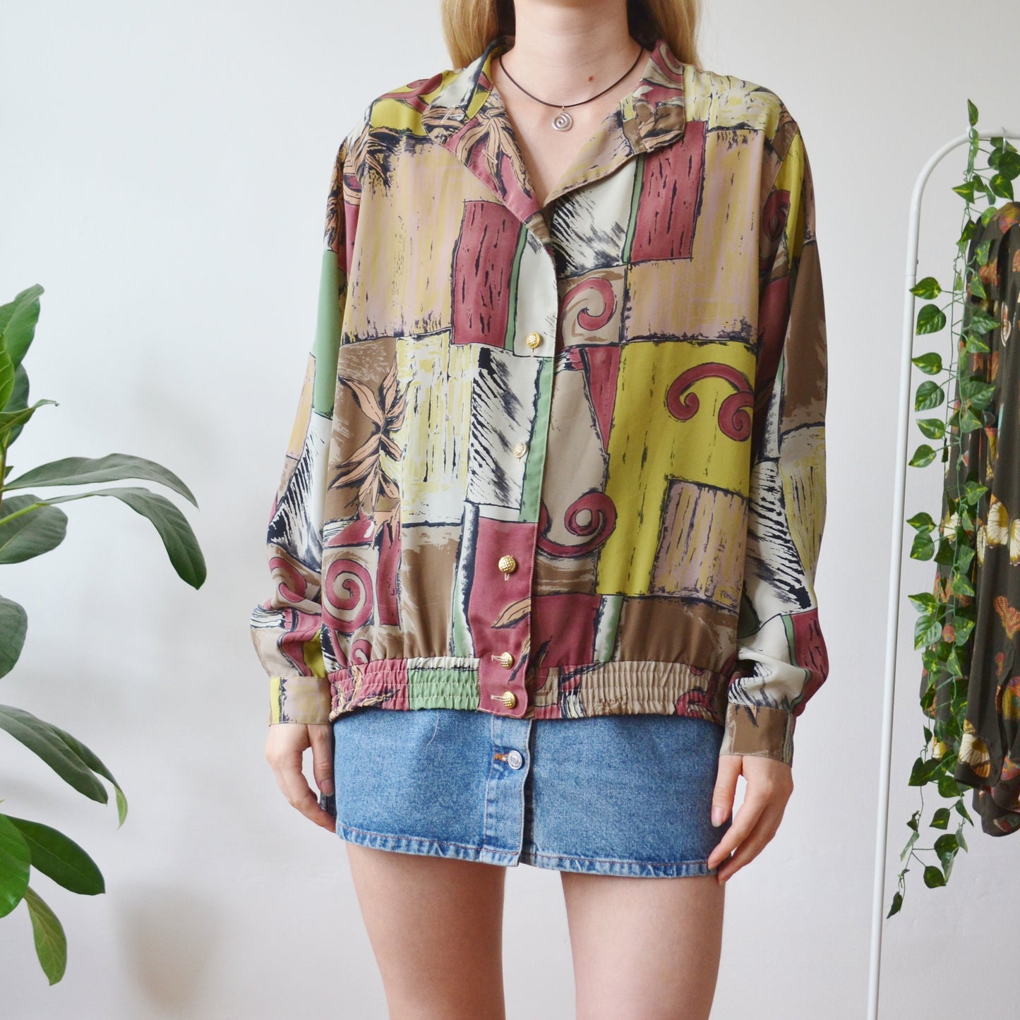 Retro blouse L