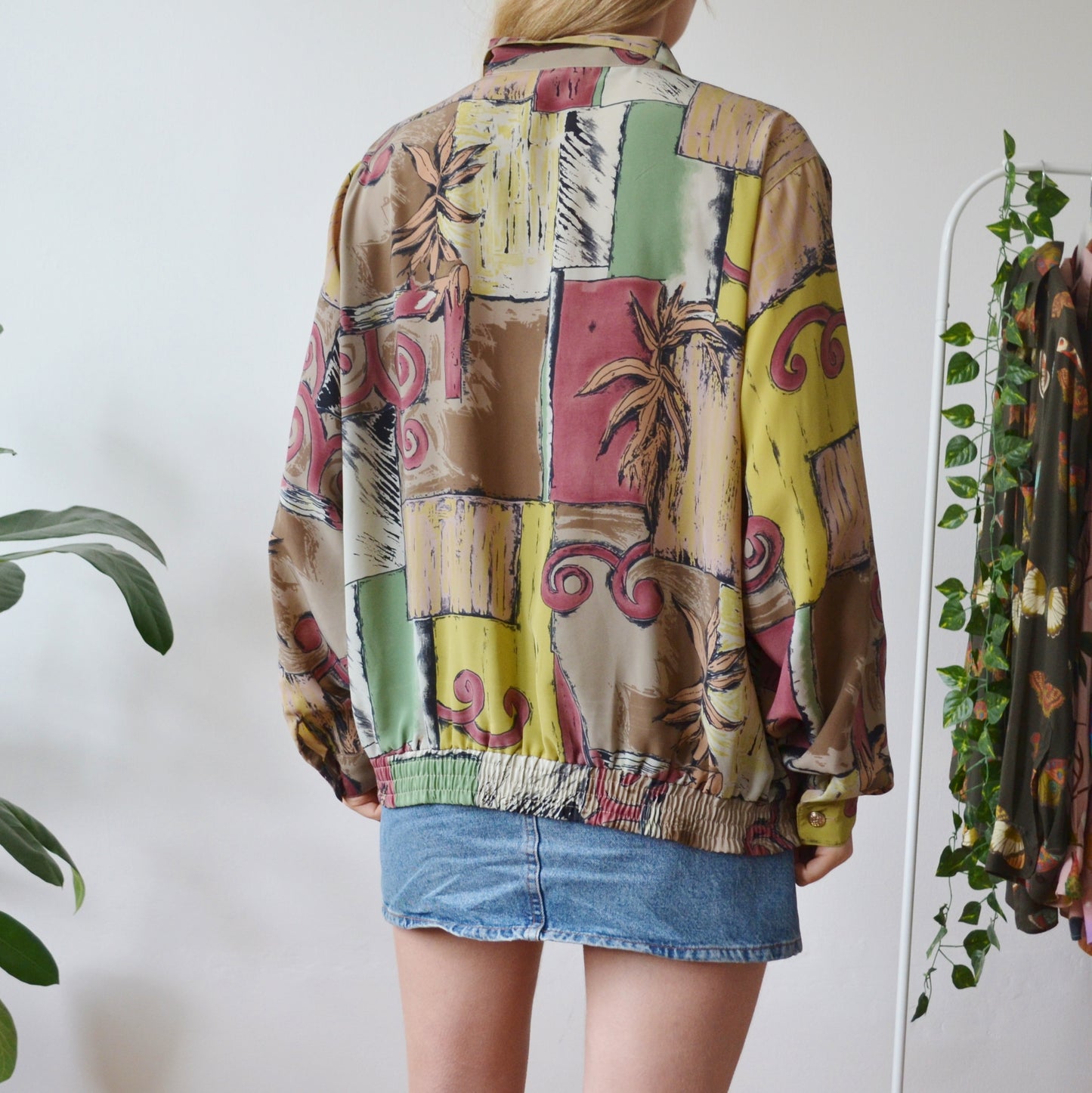 Retro blouse L