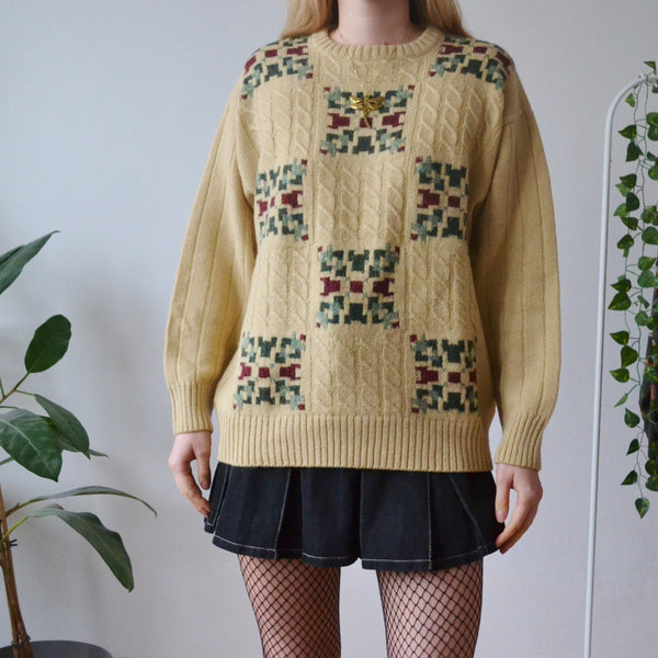 Vintage Cosy Jumper L