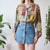 Retro blouse L