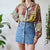 Retro blouse L