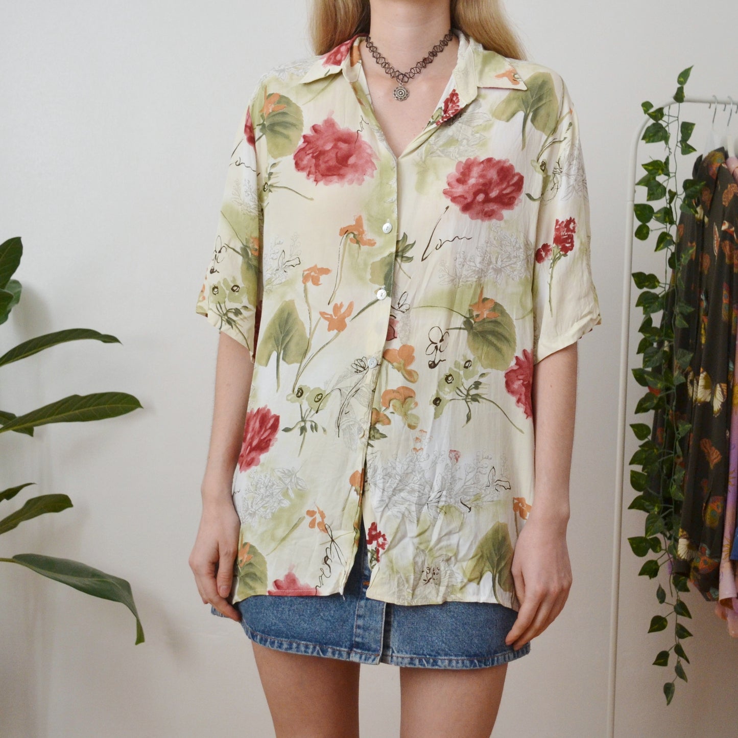 Floral blouse L