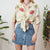 Floral blouse L
