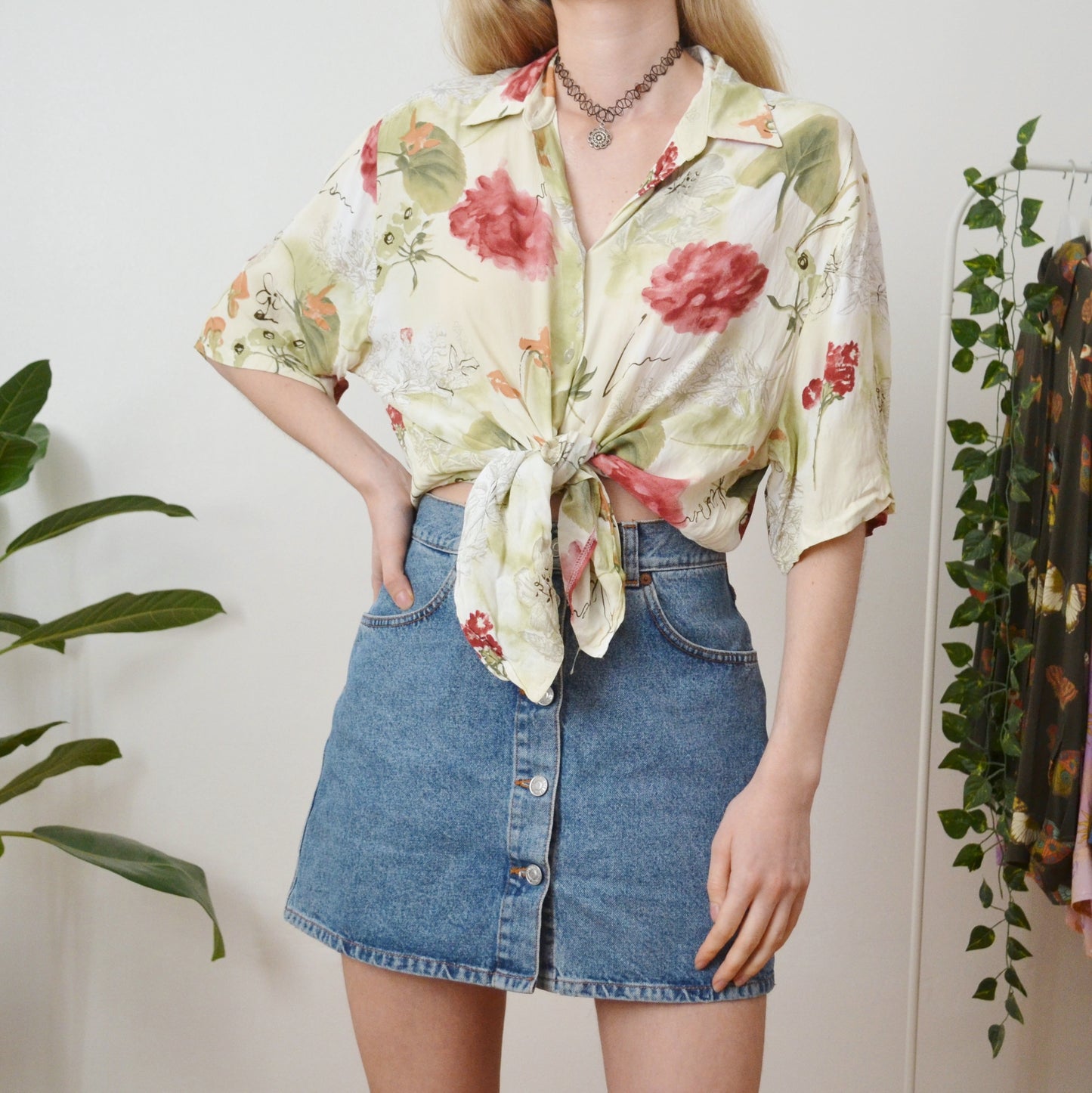 Floral blouse L