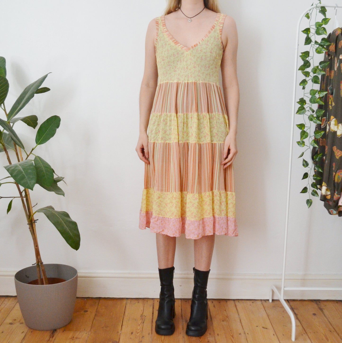 Vintage Pastel Dress M