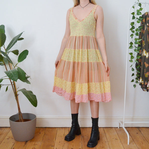 Vintage Pastel Dress M