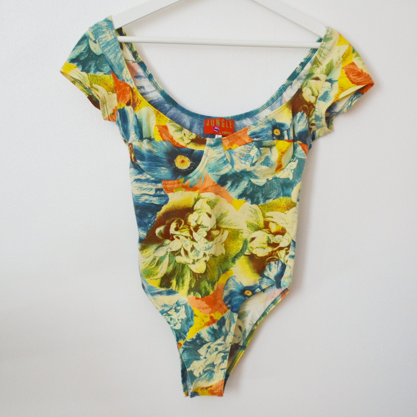 Floral bodysuit S
