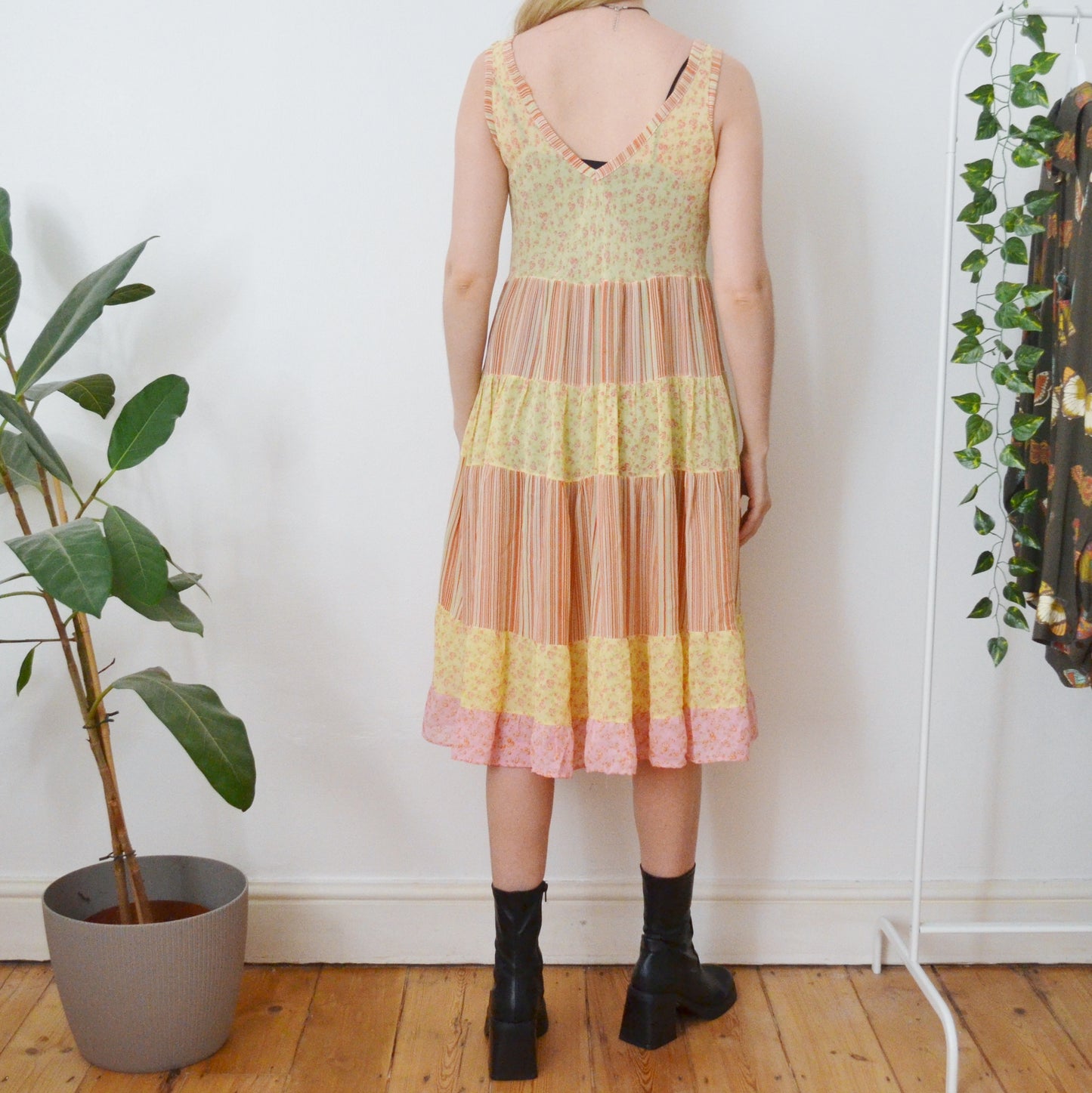 Vintage Pastel Dress M