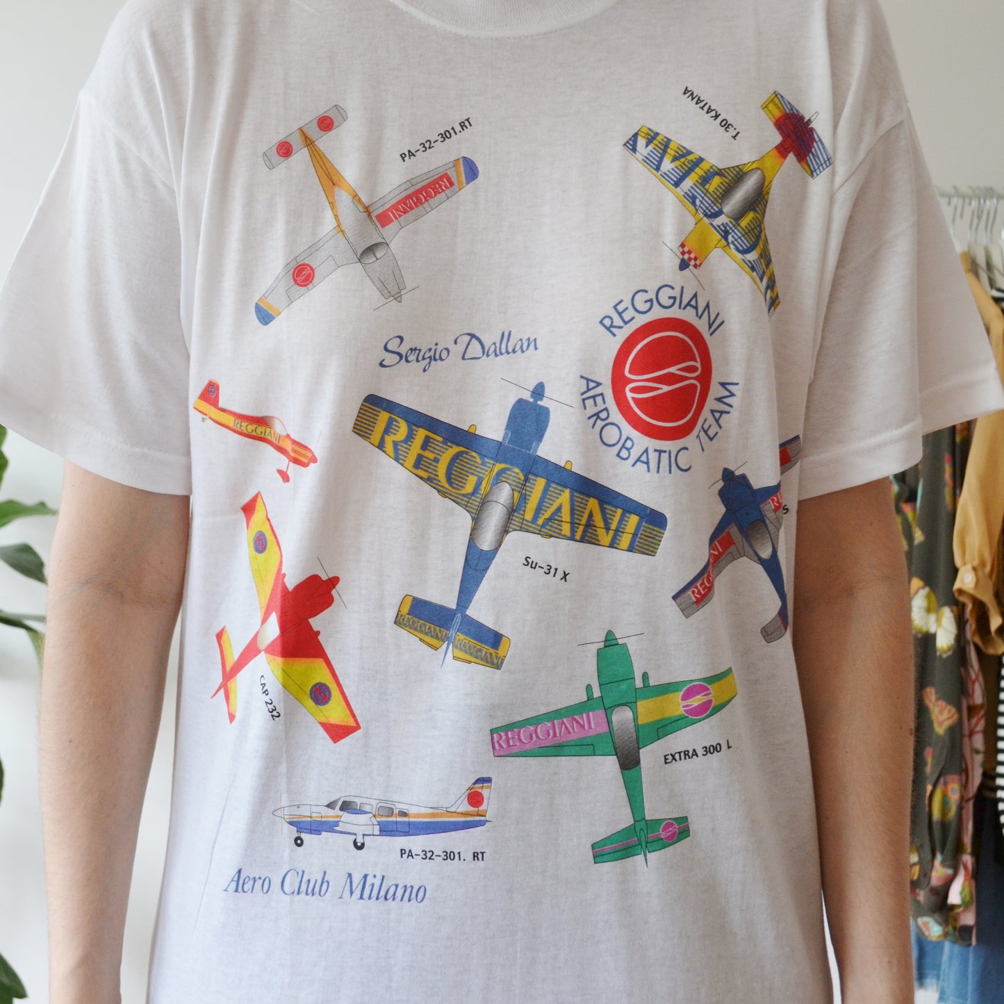Vintage Plane T Shirt M