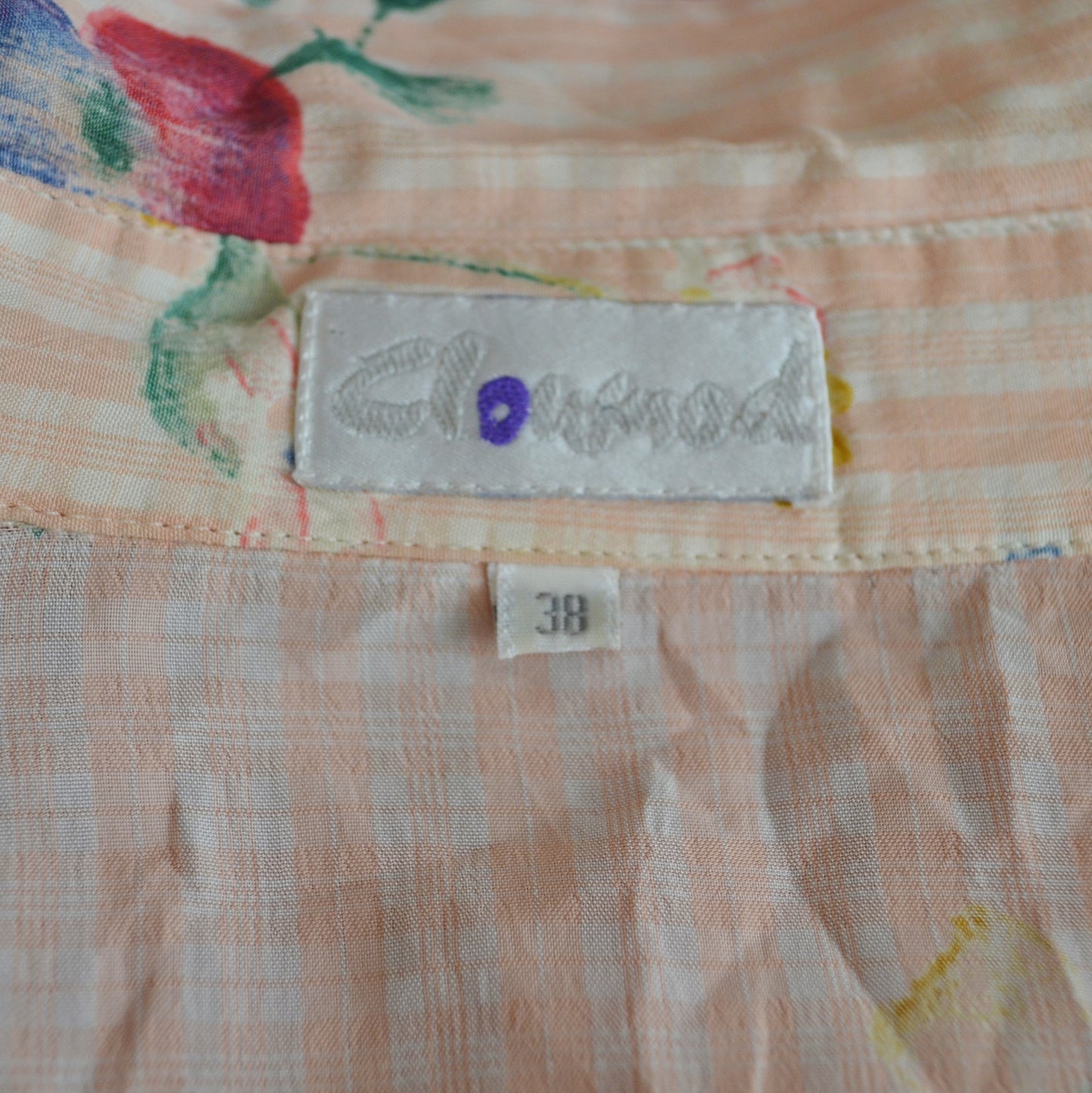 Embroidered shirt L