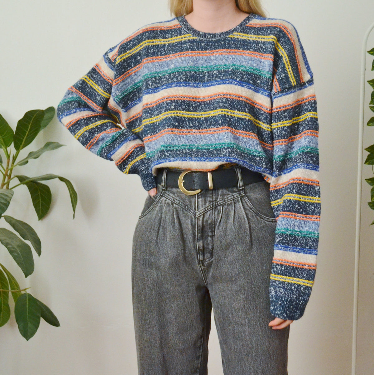 Vintage Stripe Jumper XL
