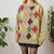 Vintage Argyle Jumper XL