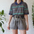 Vintage Retro Polo Top 2XL
