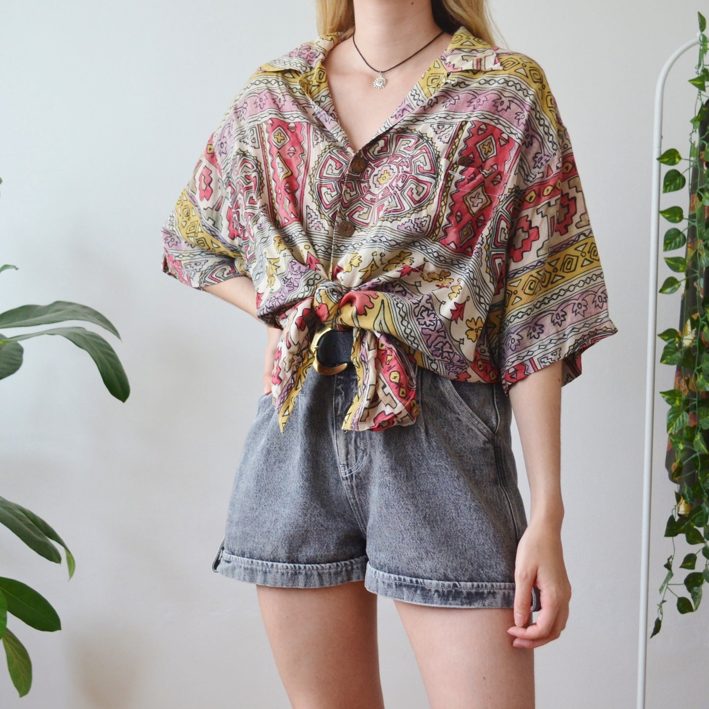 Geometric shirt XL