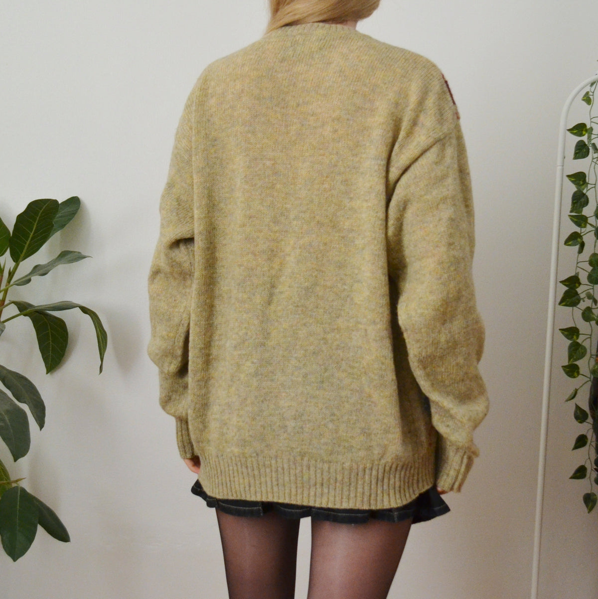 Vintage Argyle Jumper XL