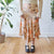 Vintage Abstract Floral Skirt 14
