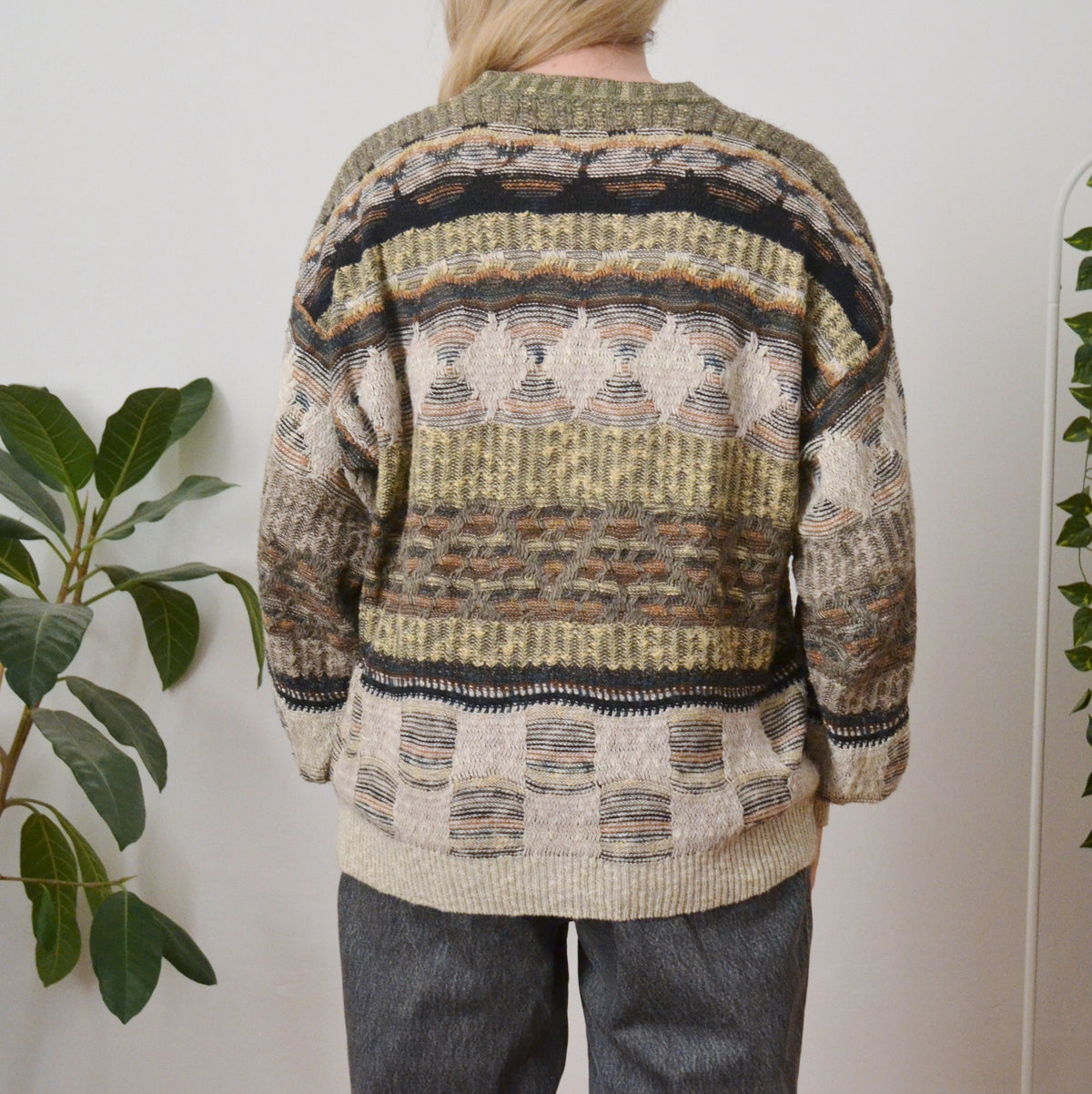 Vintage V Neck Jumper