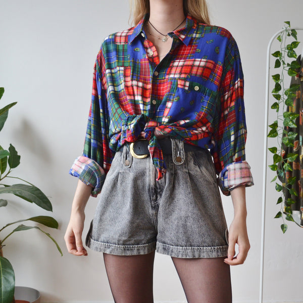Patchwork shirt