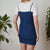 Vintage Denim Mini Dress S