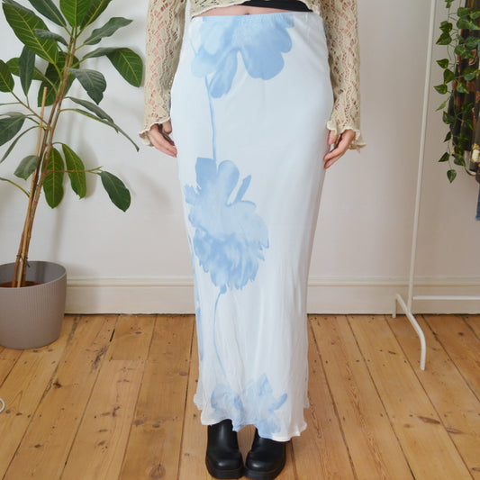 Vintage Flower Skirt S
