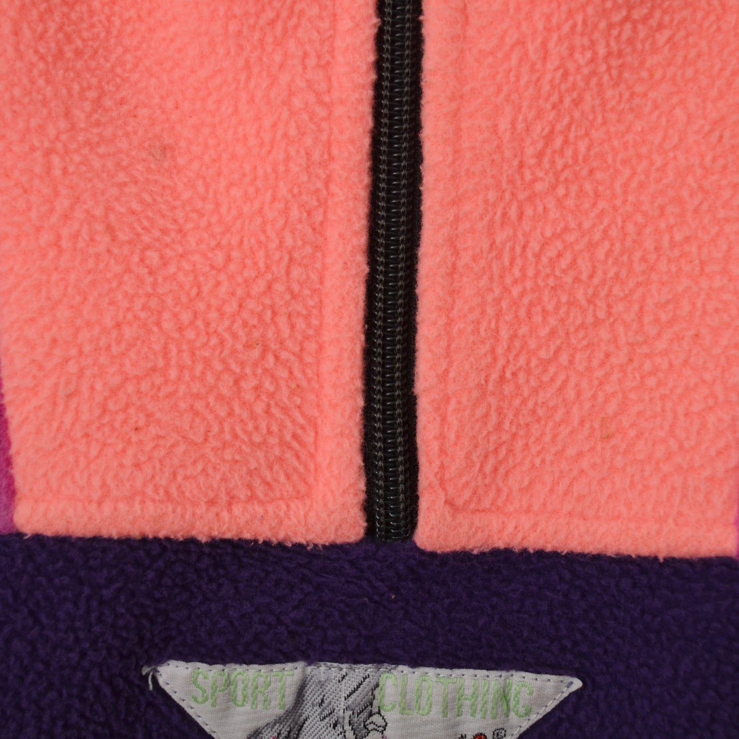 Colour block fleece M