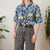 Vintage Abstract Shirt L