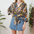 Abstract blouse 2XL