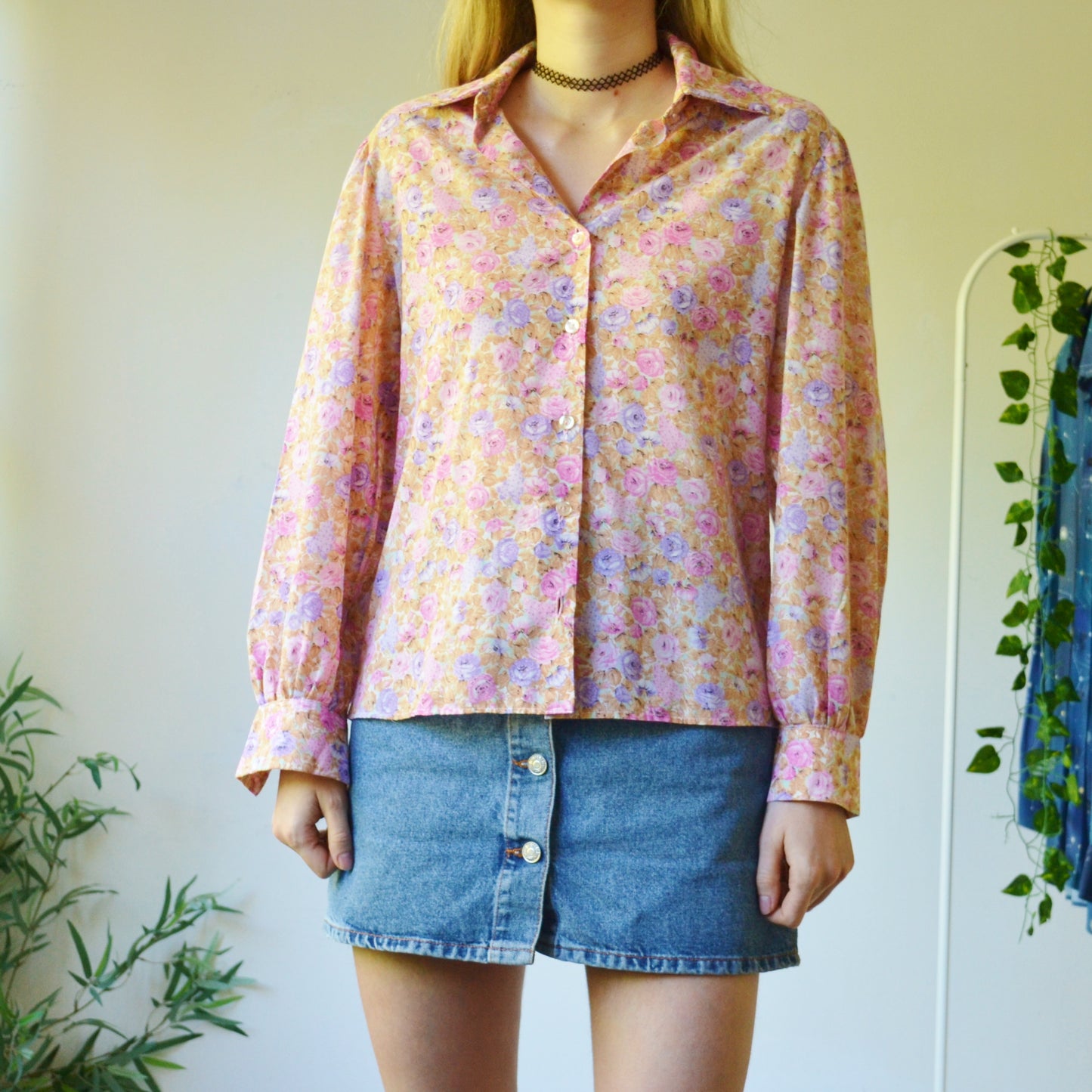 Peony blouse M