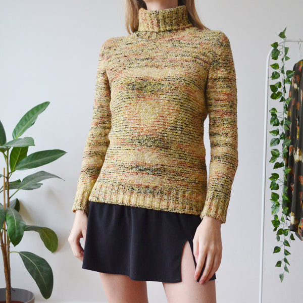 Roll neck jumper S