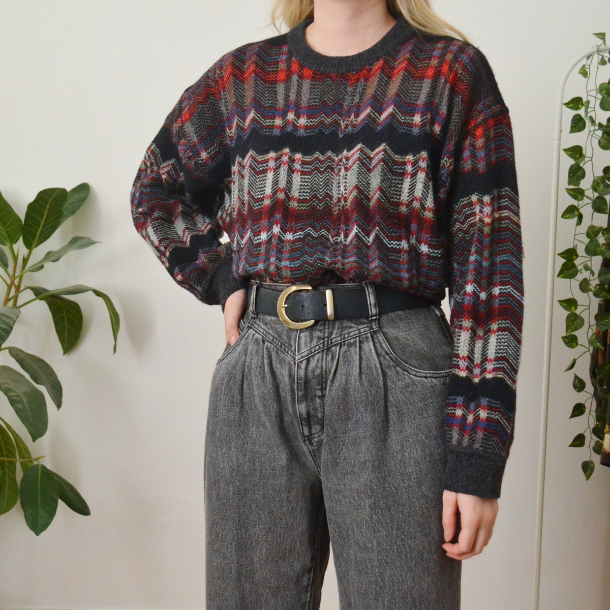 Vintage Retro Jumper L