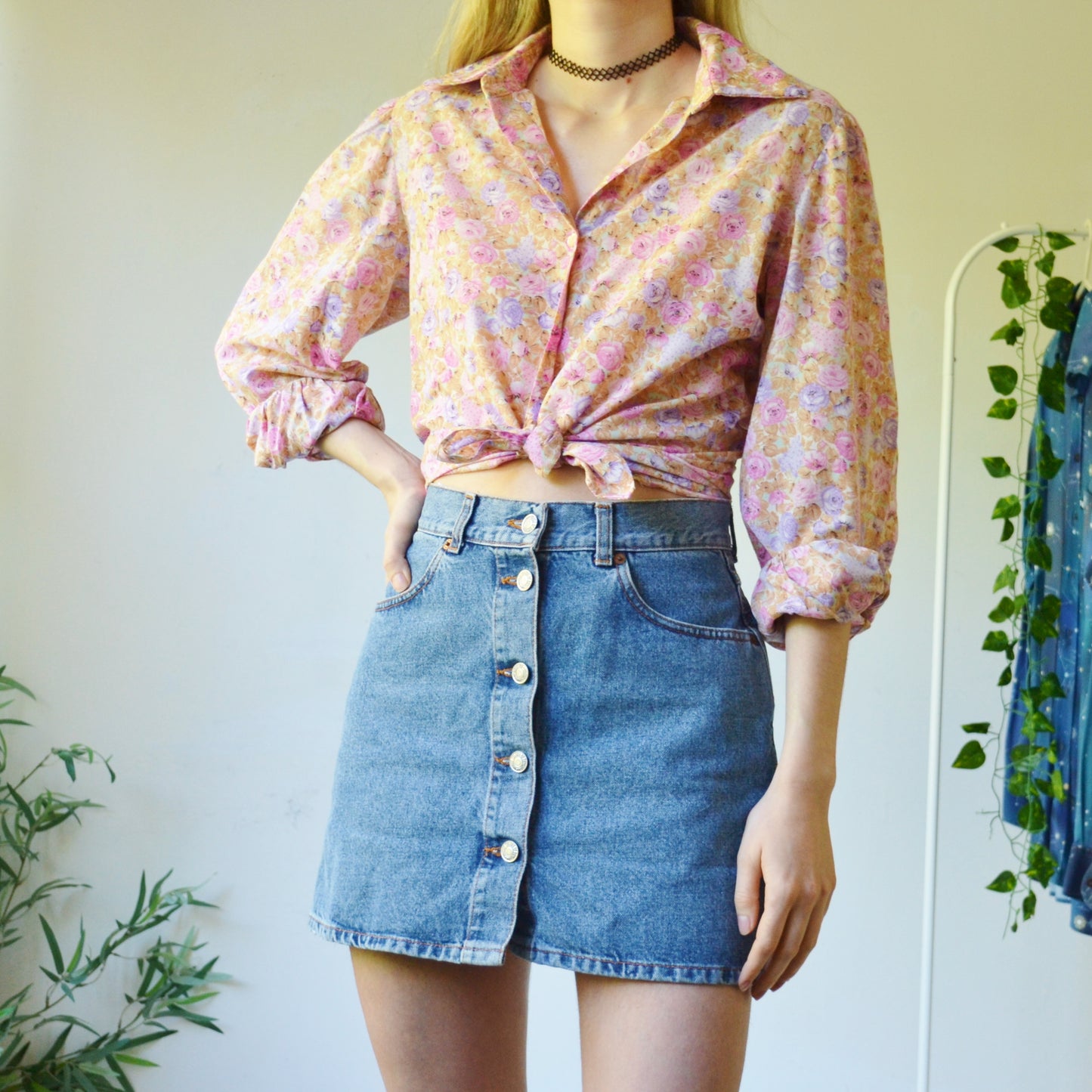 Peony blouse M
