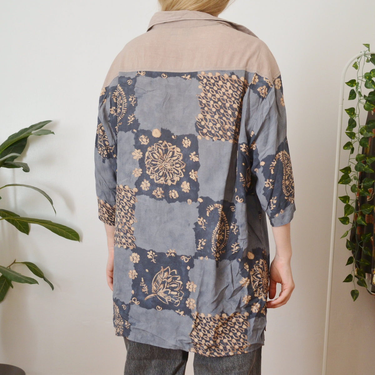Vintage Patchwork Shirt XL