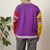 Vintage Colour Block Jumper M