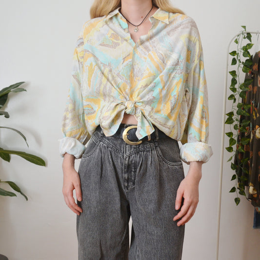 Vintage Pastel Shirt L