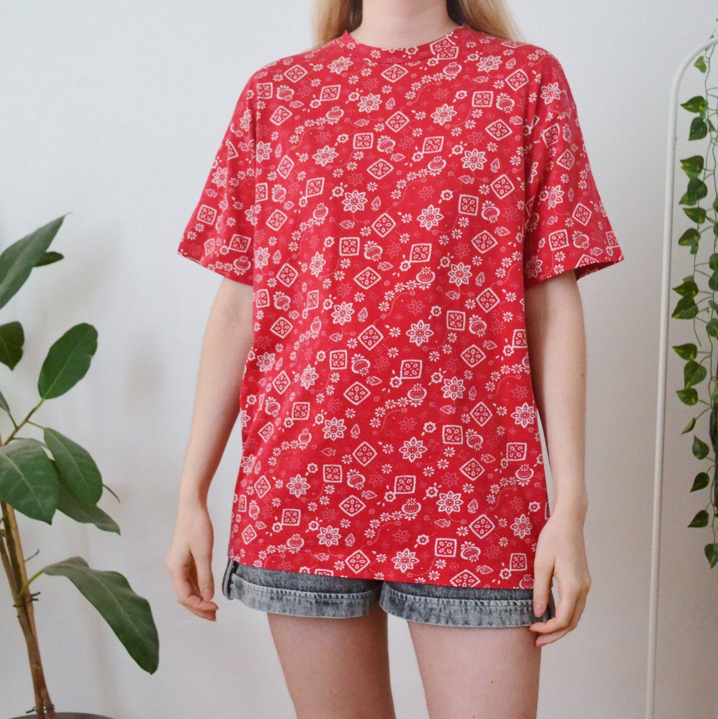 Vintage Red T Shirt L