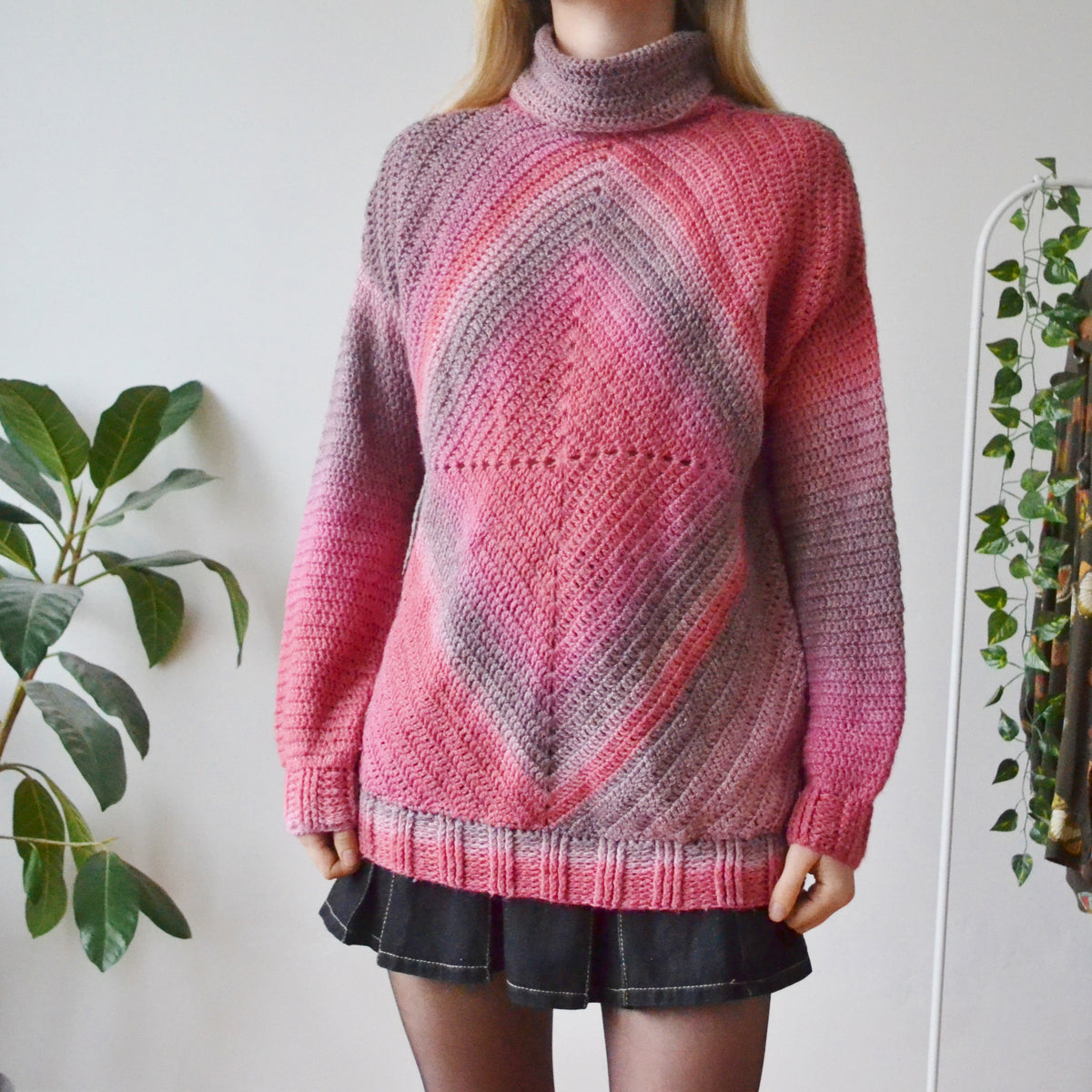 Vintage Pink Jumper L